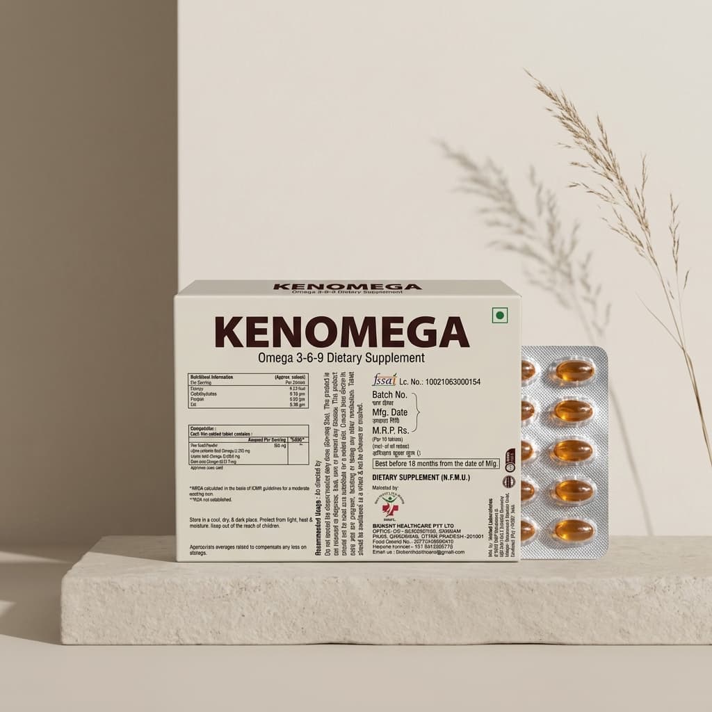 Kenomega Tablets product pack