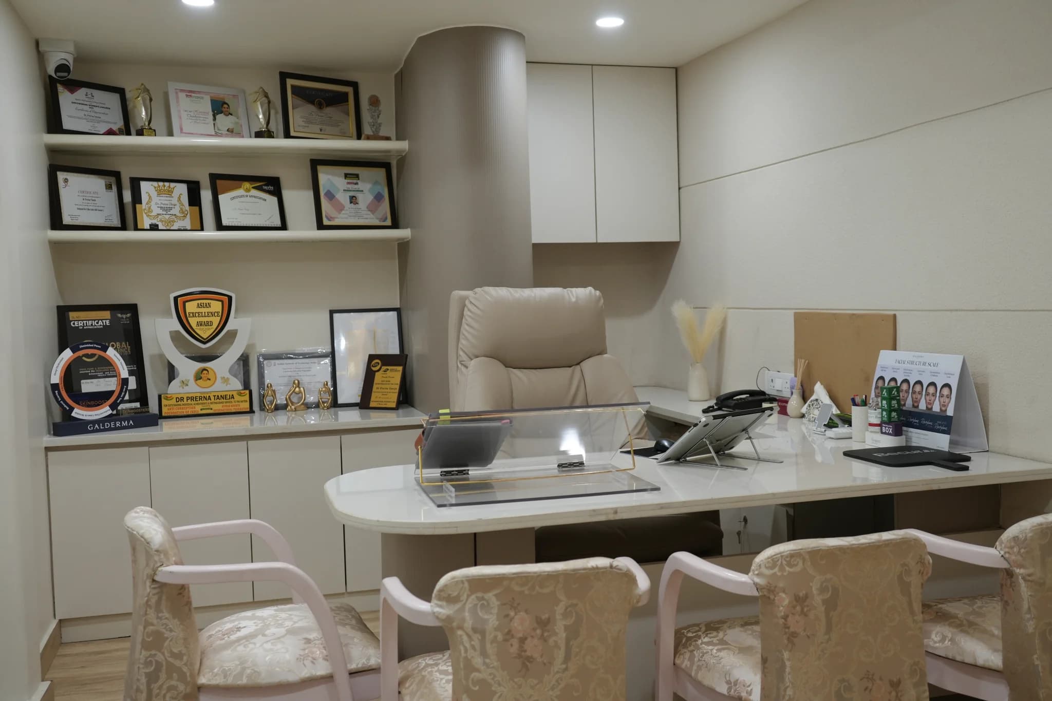 Clinical planning and credentials display suite